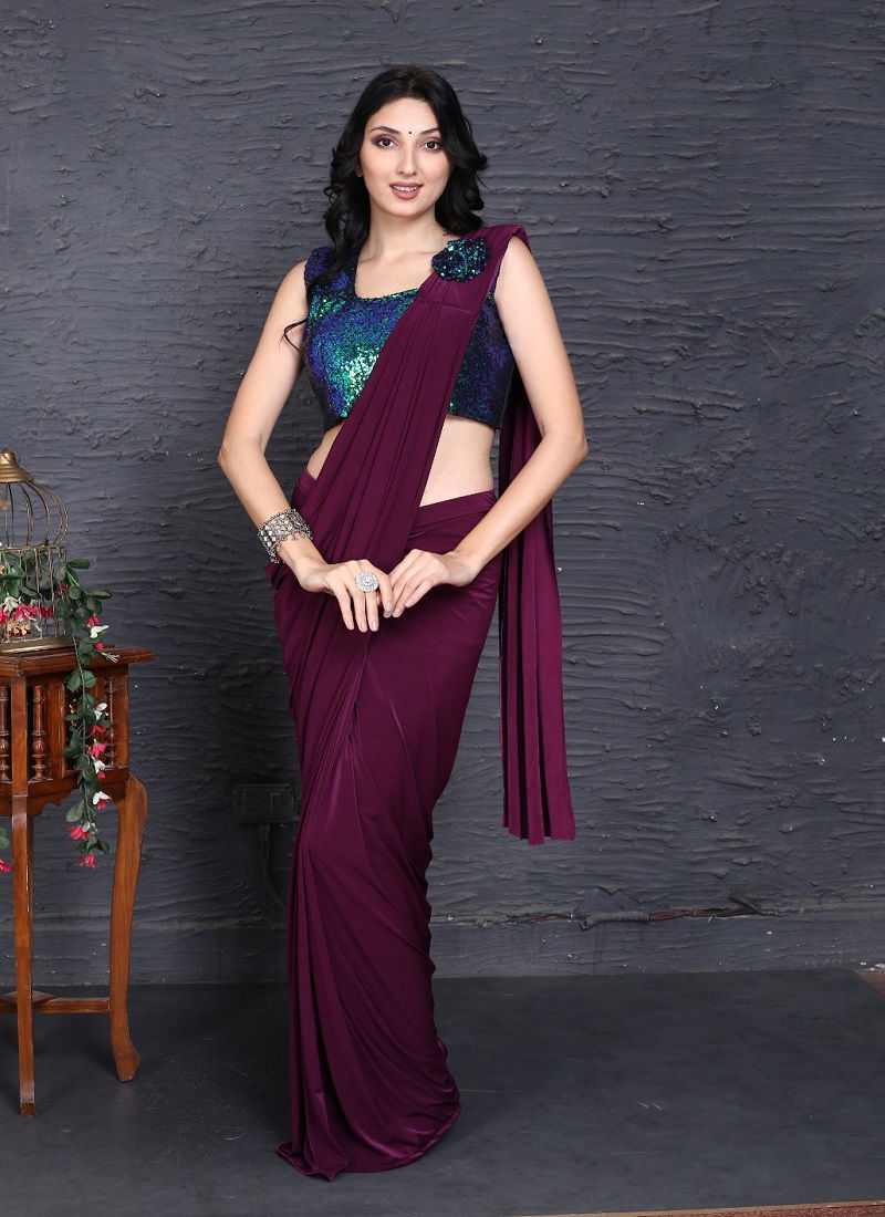 Amoha Trendz AT107 Ready To Wear Sarees Catalog
